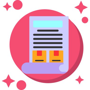 Gazete. Web simgesi basit illüstrasyon