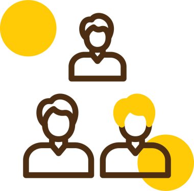 insanlar simge vektör illüstrasyonu