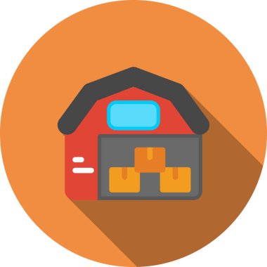 Ev. Web simgesi basit illüstrasyon