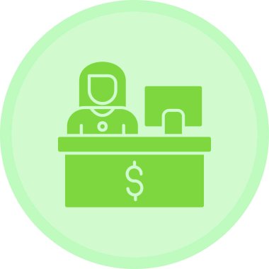 Dolar. Web simgesi basit illüstrasyon