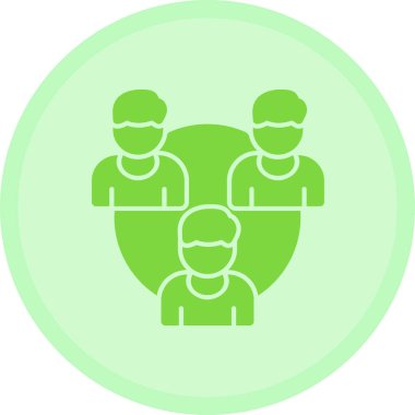 İnsan simgesinin vektör illüstrasyonu