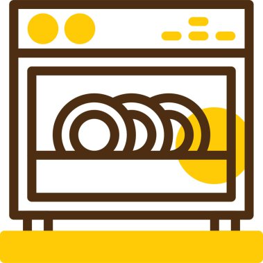 Ekmek fırını simgesi - taslak biçimi