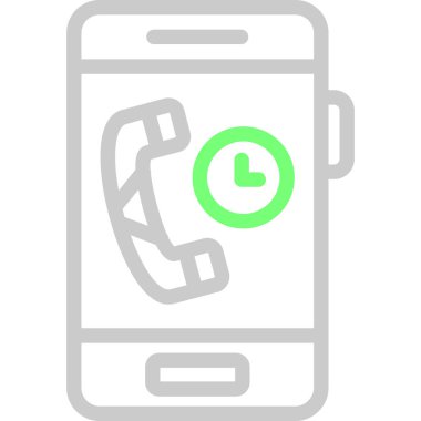 Akıllı saat, resimleme, beyaz arkaplanda vektör olan akıllı telefon.