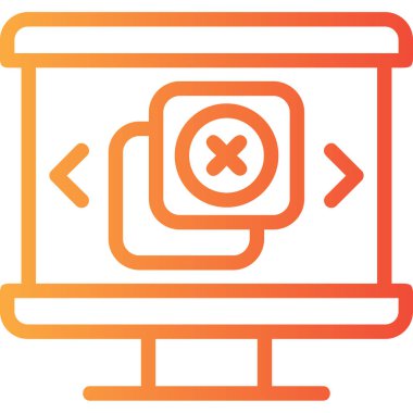 Seo simgesinin vektör illüstrasyonu