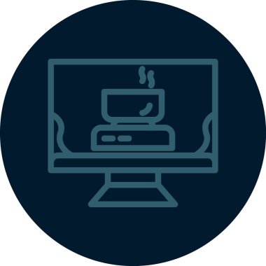 bilgisayar simgesi, vektör illüstrasyonu