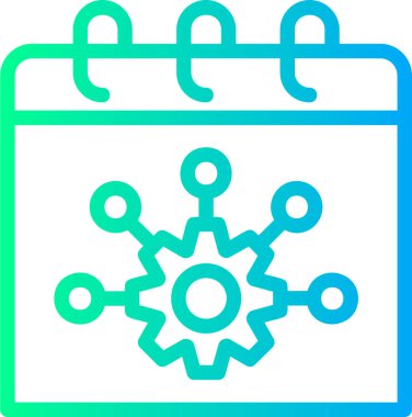 Teçhizat Web simgesi basit illüstrasyon