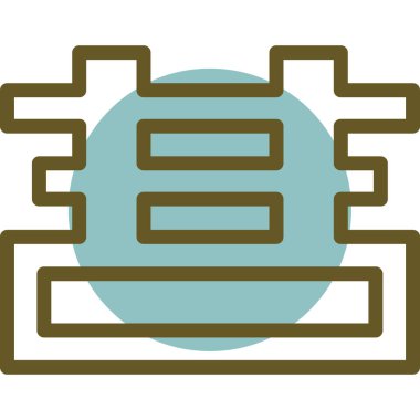 seo modern simgesinin vektör illüstrasyonu