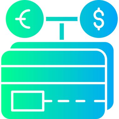 Dolar simgesi vektör illüstrasyonu