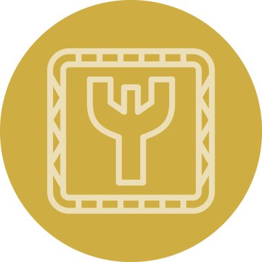 Vektör para simgesi çizimi