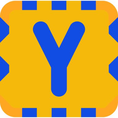 alfabe harfi y simgesi