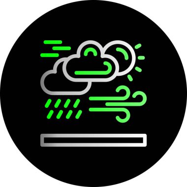 hava simgesi vektör illüstrasyonu