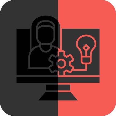 iş simgesi vektör illüstrasyonu