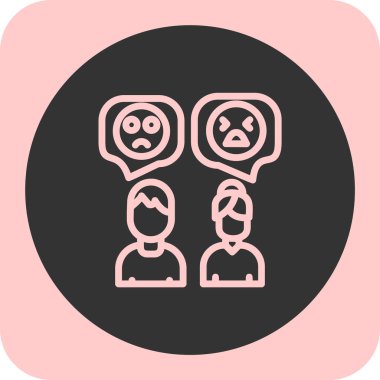 İnsan simgesinin vektör illüstrasyonu