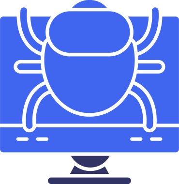 Hata böceği simgesi - taslak biçimi