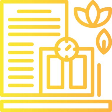 bitki simgesi vektör illüstrasyonu