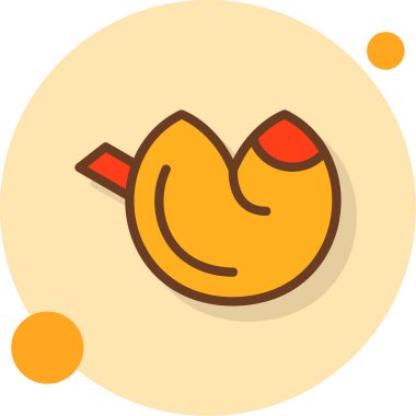 Kahve. Web simgesi basit illüstrasyon