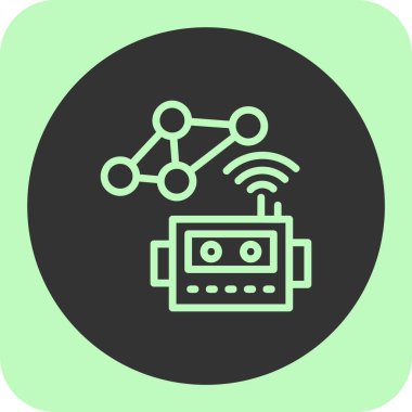 seo modern simgesinin vektör illüstrasyonu