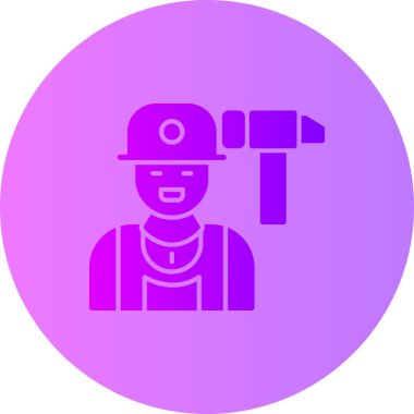 Sırt çantalı bir adamın vektör çizimi