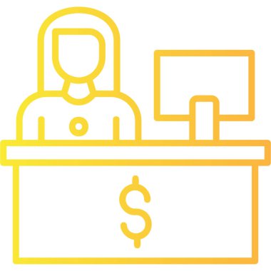 İş. Web simgesi basit illüstrasyon