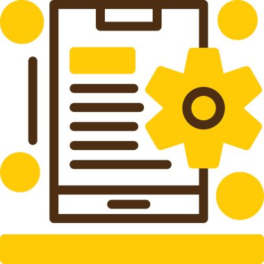 Dosya. Web simgesi basit illüstrasyon