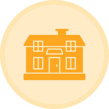 ev simgesi vektör illüstrasyonu