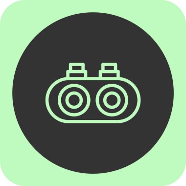 Kamera. Web simgesi basit illüstrasyon