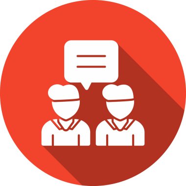 grup insanlarının ikon illüstrasyonu