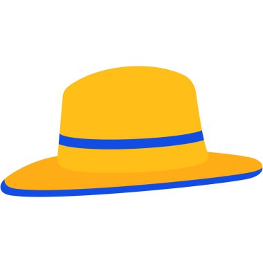 Beyaz arkaplanda izole edilmiş şapka