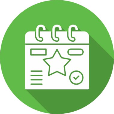 Kontrol listesi simgesi, vektör illüstrasyonu