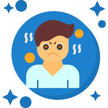 Para vektörü illüstrasyonlu üzgün iş adamı