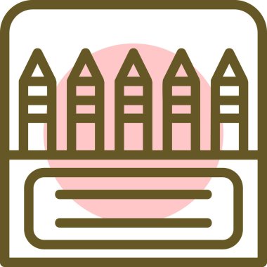 Otel simgesi vektör illüstrasyonu