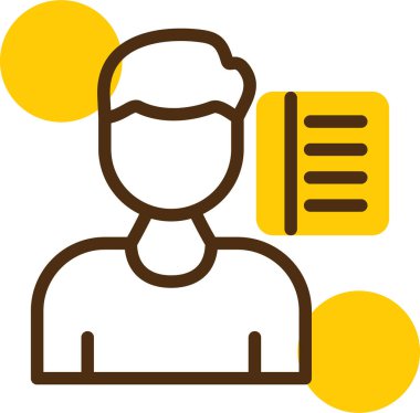 Müşteri hizmeti simgesi, vektör illüstrasyonu