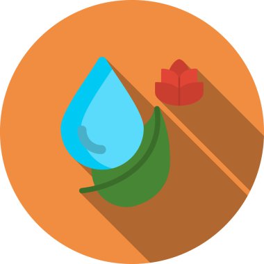 su damlası vektör simgesi