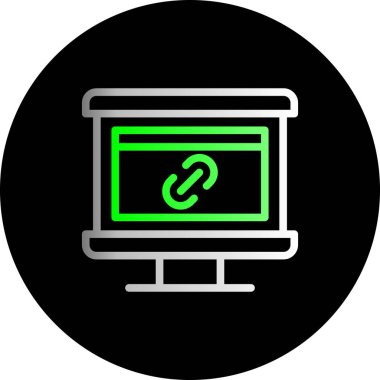 seo modern simgesinin vektör illüstrasyonu