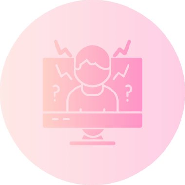 Vektör illüstrasyonu, seo modern simge