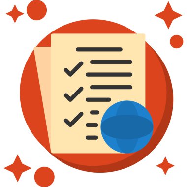 iş sözleşmesi belge simgesi