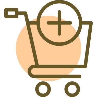 Alışveriş arabası. Basit tasarım