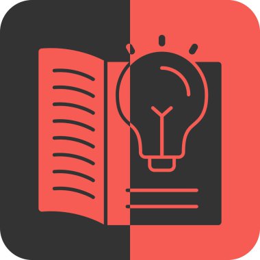 kitap simgesi, vektör illüstrasyonu