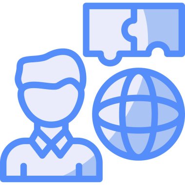 iş iletişim ağı simgesi doldurulmuş ana hatlar biçiminde