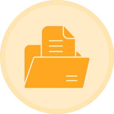 veri depolama düz simgesi, vektör, illüstrasyon