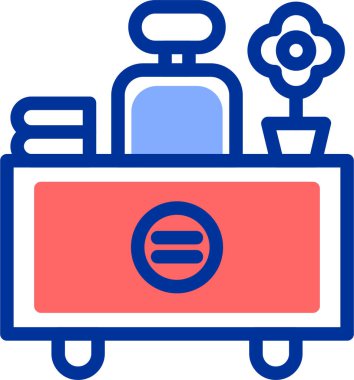 Gıda simgesinin vektör illüstrasyonu