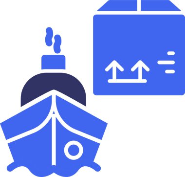 Taşıma simgesinin vektör illüstrasyonu