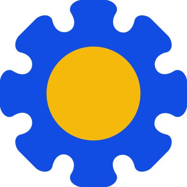 Teçhizat Web simgesi basit illüstrasyon