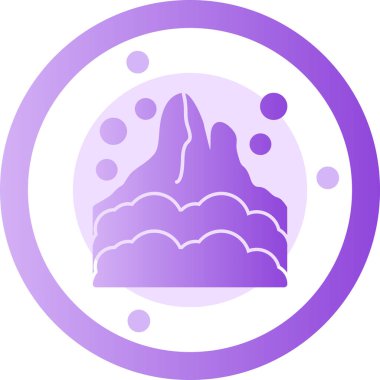 Beyaz arkaplanda vektör simgesi izole edildi