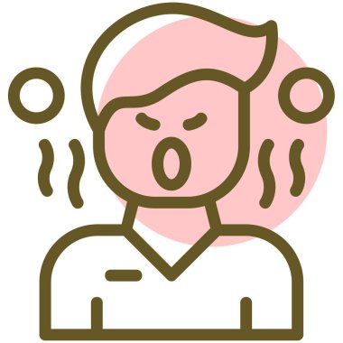 soğuk soğuk ikon ana hatları biçiminde