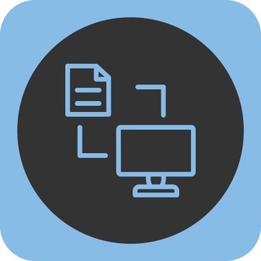 dosya dizini izole edilmiş vektör simgesi kolayca değiştirilebilir ya da düzenlenebilir