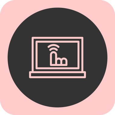 seo modern simgesinin vektör illüstrasyonu