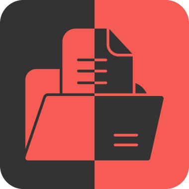 dosya simgesi, vektör illüstrasyonu