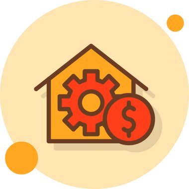 Web ve mobil için iş yönetimi düz simgeleri