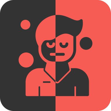 İnsan yüzünün vektör çizimi